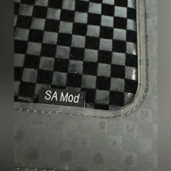 Seth Aaron SA Mod iPad Leather Case Modern White Cream Black Red - Picture 6 of 11